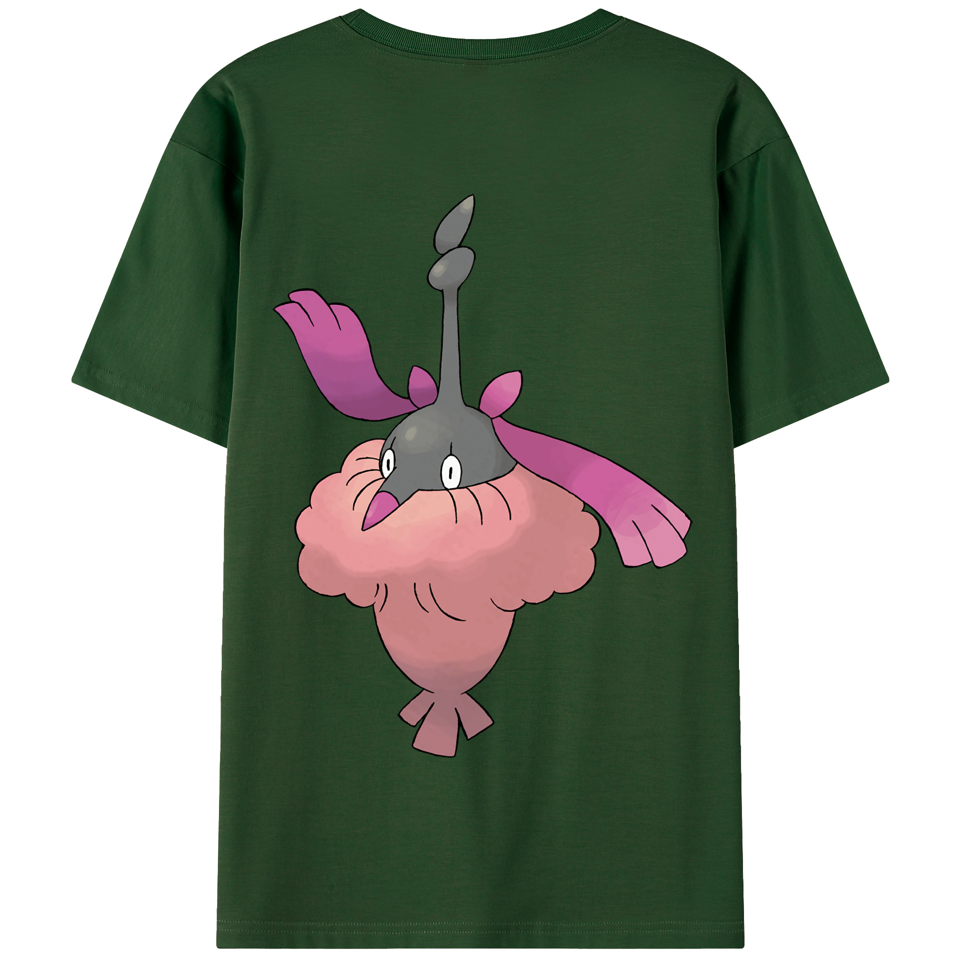 （画像用） ポケットモンスター Pokémon 綿100％半袖Tシャツ（背面プリント）